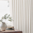 Natural Extra Wide 60 Inch Width Pinch Pleated 84 Inch Curtains | Thick Linen - Image 5