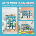 CUBEDIY Baby Closet Organizer for Nursery - Image 7