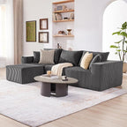 Weture 107.4" Cloud Couch Sectional, Modular Sofa - Image 6