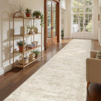 3x16 Runner Rug Non Slip, Washable Hallway Runner Rug, Living Room, Extra Long - Image 3