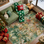 RELEANY Washable 6'x9' Abstract Area Rug - Image 9