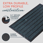 ubdyo Extra Durable Door Mat Outside Entrance | Dirt Trapping, Non-Slip Backing - Image 4