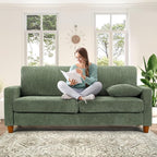 70in L Shaped Couch, Modular Sofa No Tool Assembly, Comfy Sectional Couches - Image 3