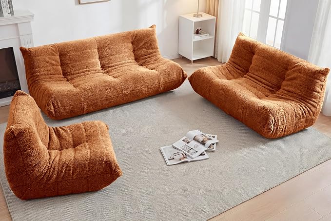 Bean Bag 3-Seater Chair Big Sofa Beanbag Chair - Image 8