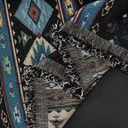 VClife Bohemian Couch Cover, Vintage Moroccan Tribal Geometric Chenille Couch - Image 7