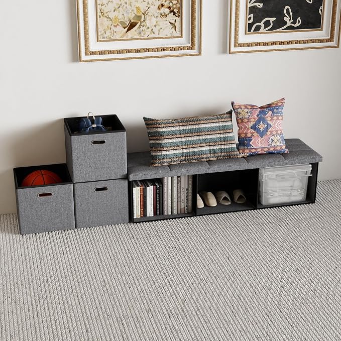 43''W Storage Ottoman Bench - Image 8