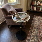 Gesodant Boho Single Leg Round Side Table - Image 4