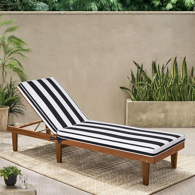 Only choice Chaise Lounge Cushions Outdoor, Fade & Water Resistant Patio Lounge - Image 6