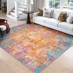 RELEANY Washable Square 8'x8' Area Rug by RELEANY