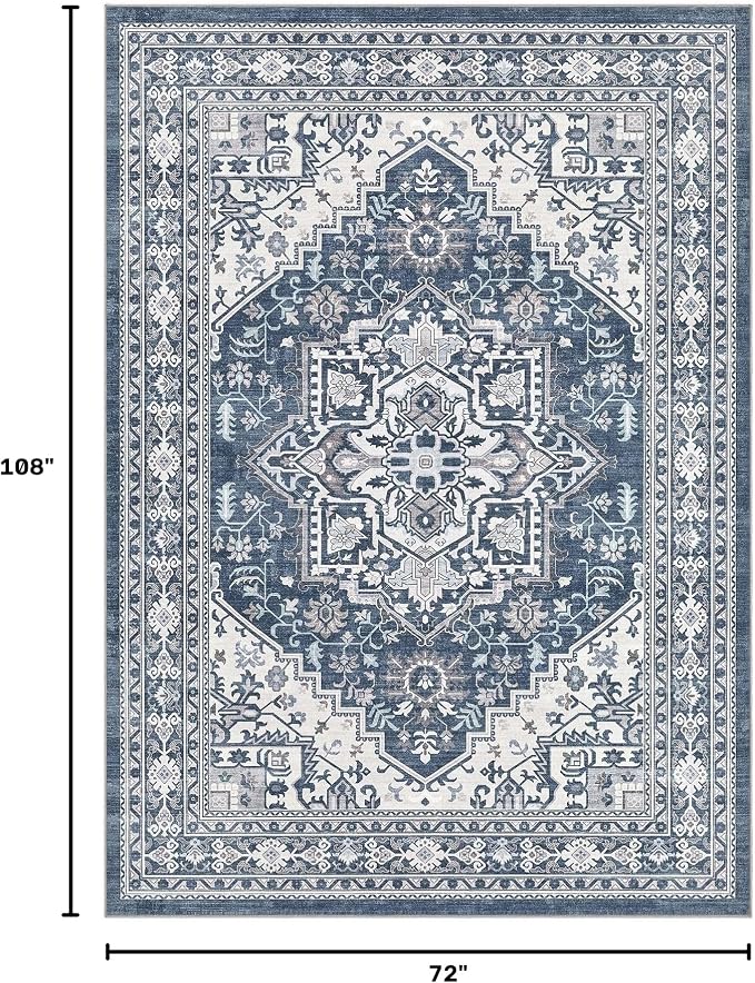 UERMEI 6x9 Area Rug for Living Room - Image 2