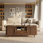 Merax Mid Century Modern Coffee Table - Image 4