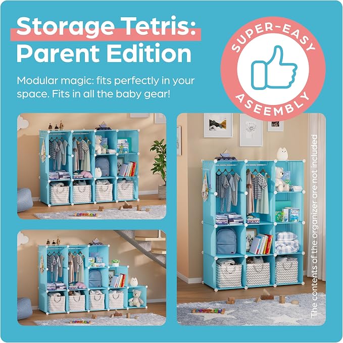 CUBEDIY Baby Closet Organizer for Nursery - Image 5