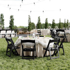 Flash Furniture Hercules Kids Black Resin Folding Chair - Image 7