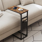 TUTOTAK C Shaped End Table, Side Table - Image 2