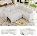 83.5" Sectional Sleeper Sofa by Unknown