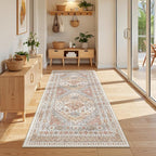 3x6 Runner Rug Non Slip, Washable Hallway Runner Rug, Nursery Room, Soft Runner - Image 4
