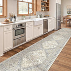 2x12 Runner Rug Non Slip, Washable Hallway Runner Rug, Laundry Room, Soft - Image 3