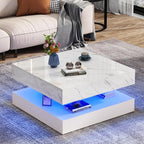 jiteentarou 33.9 Inch Modern LED Coffee Table - Image 6