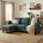SUNLEI Convertible L-Shaped Sectional Couches - Image 2