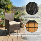 GarveeLife 3 Pieces Patio Furniture Set, Outdoor Furniture Sets - Image 5