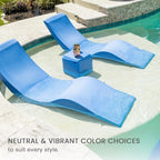 Aqua Outdoors - in-Pool Chaise Lounger - Inside Pool & Sun Shelf Lounge Chair - - Image 7
