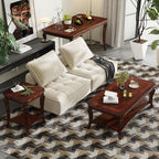 LEEMTORIG Vintage Wood Coffee Table - Image 4