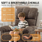 Korser Recliner Chair, Swivel Rocker Recliner Chair - Image 7