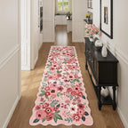 DUKINO 2x10 Runner Rug for Hallway, Washable Kitchen Rug Non Slip, Low Pile by DUKINO