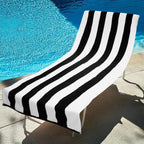 COTTON CRAFT Beach Lounge Chair Cover – 2 Pack Euro Spa Waffle Terry Towel - Image 5