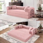 79'' Convertible Couch Bed, Folding Sleeper Sofa by ZQRhome