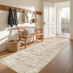 3x8 Runner Rug Non Slip, Washable Hallway Runner Rug, Nursery Room, Soft Runner - Image 3