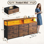 Romorgniz 55" W Dresser for Bedroom - Image 3