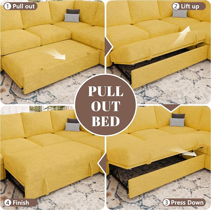 108 Inch Modular Sectional Sofa - Image 7