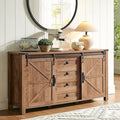 T4TREAM Farmhouse Sideboard Buffet Cabinet by T4TREAMFurniture