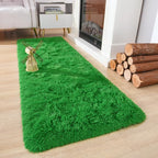 Chicrug Soft Runner Rugs for Bedroom Living Room Plush Fluffy Rug 2x6 | Shag - Image 2