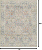 Washable Dining Room Rugs, 7x9 Area Rug - Image 2