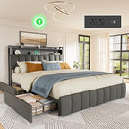 PRAISUN Bed Frame Queen Size by PRAISUN