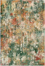 RELEANY Washable Runner 2'x6' Abstract Area Rug - Image 8