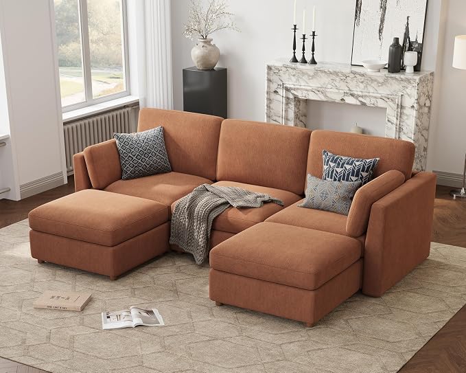 116'' Oversized Modular Sectional Sofa - Image 3