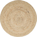 · REDEARTH · Jute Circular Jute Pouf Ottoman - Image 5