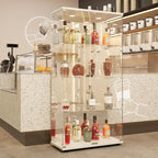 LFT HUIMEI2Y Glass Display Cabinet 4-Shelf - Image 9
