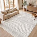 cotiled Boho 8x10 Area Rugs for Living Room: Large Moroccan Washable Rug | by COTILED