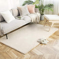Ashler Faux Fur Rug, Ultra Soft Faux Rabbit Fur, 4 x 6 Feet Rectangle, Machine by AshlerHomeDeco