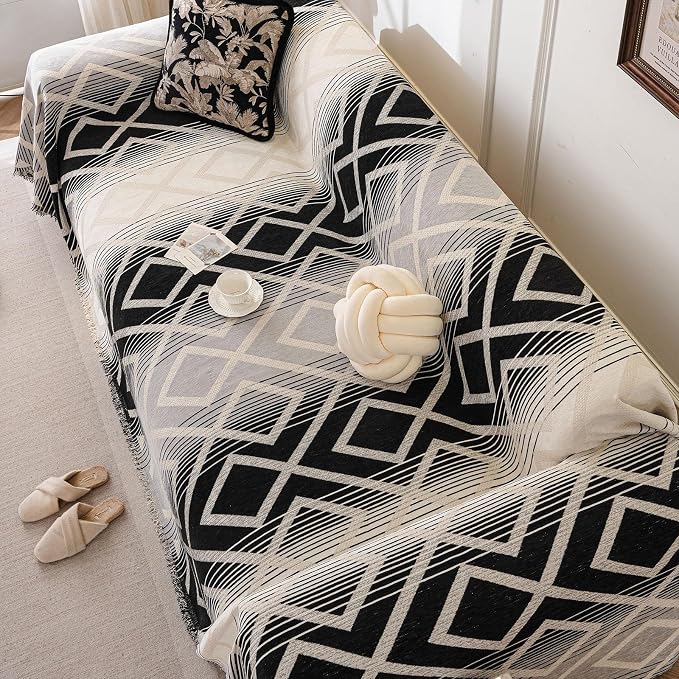 VClife Boho Couch Cover, Non Slip Sofa Cover - Image 5
