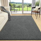 5x7 Area Rugs for Living Room Non Slip Bedroom Rug, Minimalist Washable Indoor - Image 2