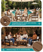 SERWALL HDPE Outdoor Loveseat - Image 3