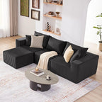 Weture 107.4" Cloud Couch Sectional, Modular Sofa - Image 4