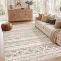 cotiled 6x9 Area Rugs for Living Room: Boho Washable Rug for Dining Room | by COTILED