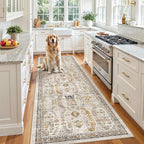 Madane Hallway Runner 3x8, Kitchen Rugs Washable Entry Rug, Soft Low-Pile by Madane