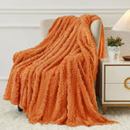 Aganear Fleece Throw Blanket for Bed Couch, Fall Boho Blanket, Warm Gift for - Image 2